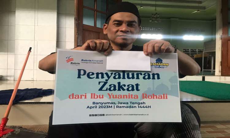 Penyaluran Zakat Untuk Masyarakat Dhuafa Di Kec, Wangon Kab, Banyumas Jawa Tengah 