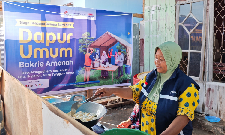 Bakrie Amanah Gerak Cepat Bantu Penyintas Gempa Nagekeo