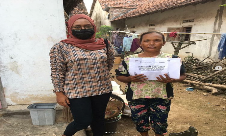 Penyaluran Zakat Ramadhan Untuk Negeri di Kediri, Jawa Timur