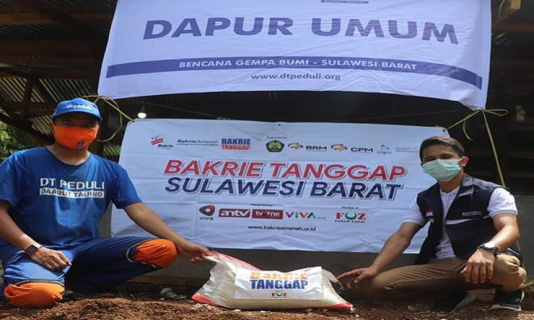 Bakrie Tanggap Support Logistik untuk Posko Tapalang