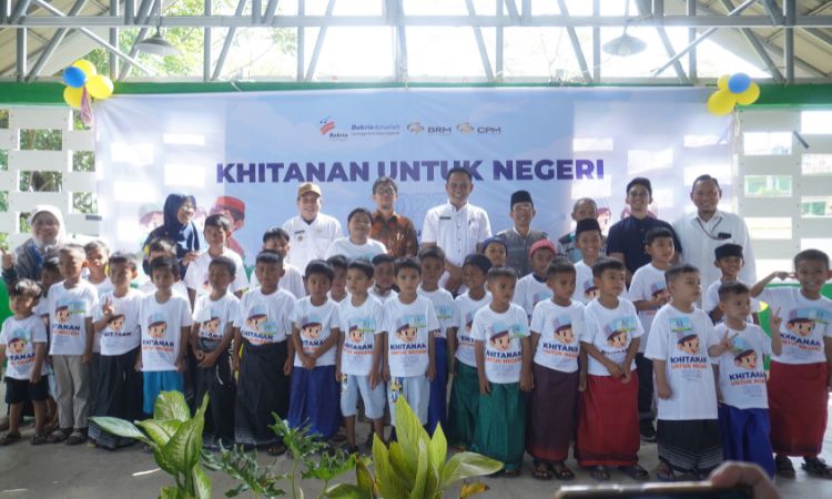 Bakrie Amanah bekerja sama dengan PT Citra Palu Minerals mengadakan program Khitanan Untuk Negeri 2023