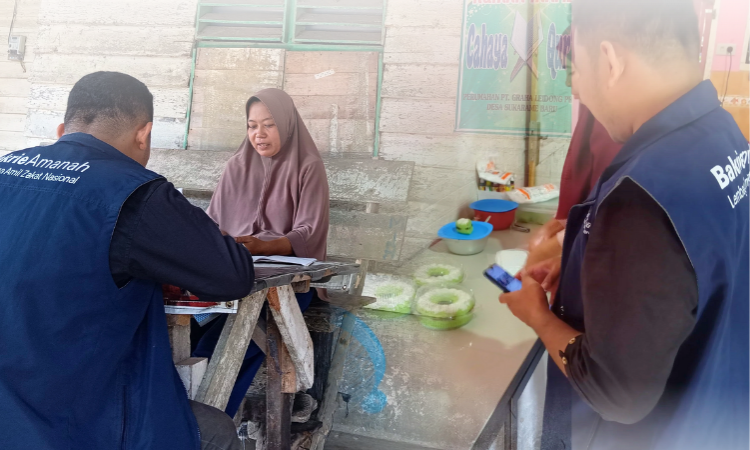 Monitoring dan Evaluasi: H+7 Lebaran UMKM Binaan Bakrie Amanah Kembali Produktif