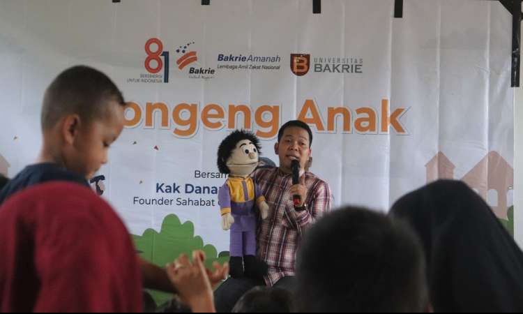Sadar Akan Pentingnya Pendidikan Masyrakat Desa Rabak Sambut Gembira Kehadiran Laznas Bakrie Amanah