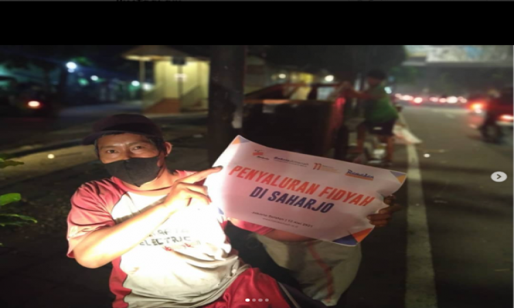 Penyaluran Fidyah Untuk Masyarakat Dhuafa untuk masyarakat Matraman dan Saharjo di Jakarta