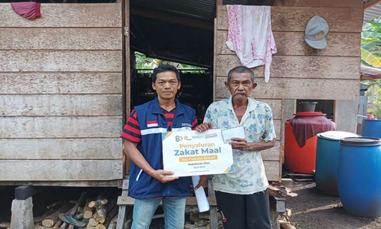Kegiatan Ramadan Bakrie Amanah Penyaluran Zakat Maal DI Riau