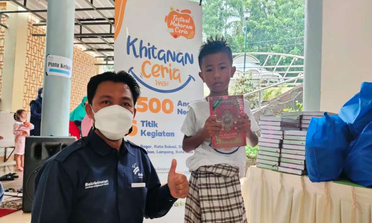 Kolaborasi Program Sosial, Bakrie Amanah &amp; Yatim Mandiri Gelar Khitanan Ceria di Kota Bandar Lampung