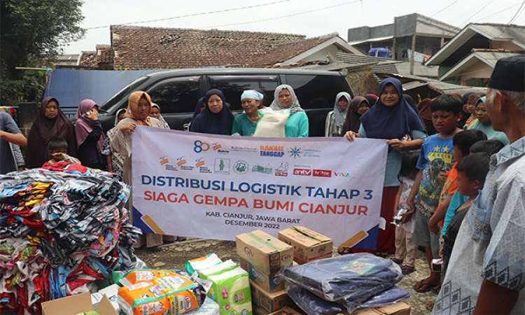 Distribusi Logistik Tahap 3 Siaga Gempa Bumi Cianjur