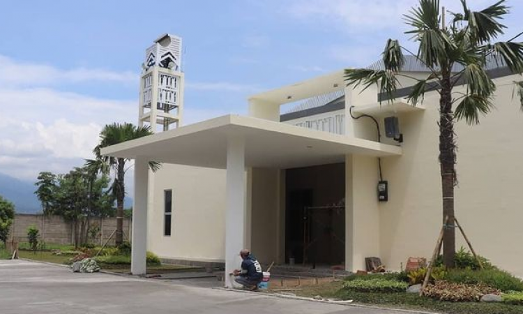 Pembangunan Masjid di Komplek Group C Paspampres