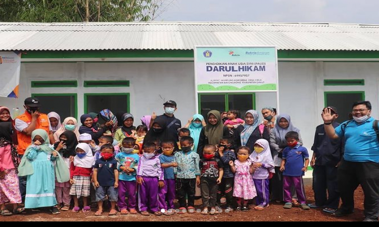 Peresmian PAUD i di Kampung Koropeak, Desa Ciela, Kec. Bayongbong, Kab. Garut