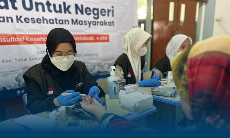 Kebahagiaan Terpancar dari Masyarakat Bandar Lampung dalam Mengikuti Layanan Kesehatan Masyarakat oleh Bakrie Amanah