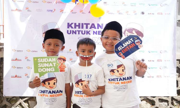 Sambut Liburan Sekolah, Bakrie Amanah Gelar Acara Khitanan Untuk Negeri: Bahagiakan 1.350 Anak Negeri