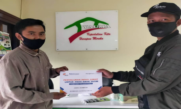 Bakrie Amanah dan The Grove Suites Memberikan Penyaluran kepada Panti Yauma