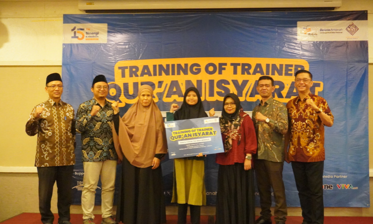 Bantu Teman Tuli Bisa Mengaji, Bakrie Amanah Gelar Training of Trainer Qur’an Isyarat
