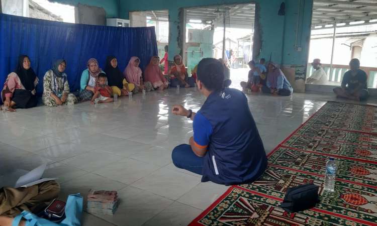 Monitoring Program Amanah Fund kepada 20 Ibu-ibu Pelaku Usaha Mikro di Kampung Nelayan Dadap, Tangerang