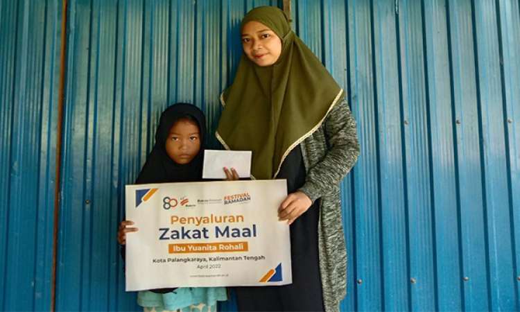 Kegiatan Ramadan Bakrie Amanah Penyaluran Zakat Maal DI Palangkaraya