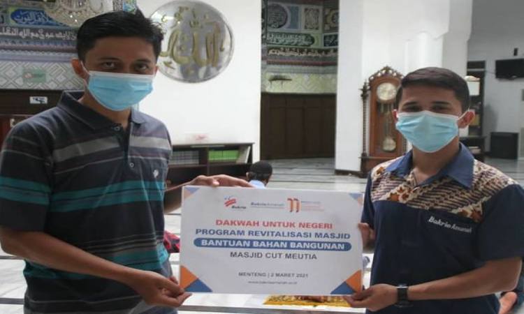 Program Dakwah Untuk Negeri Bakrie Amanah Revitalisasi Masjid Cut Meutia