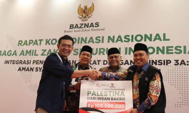 Penyaluran Donasi Kemanusiaan Palestina Tahap 2 dari Insan Bakrie