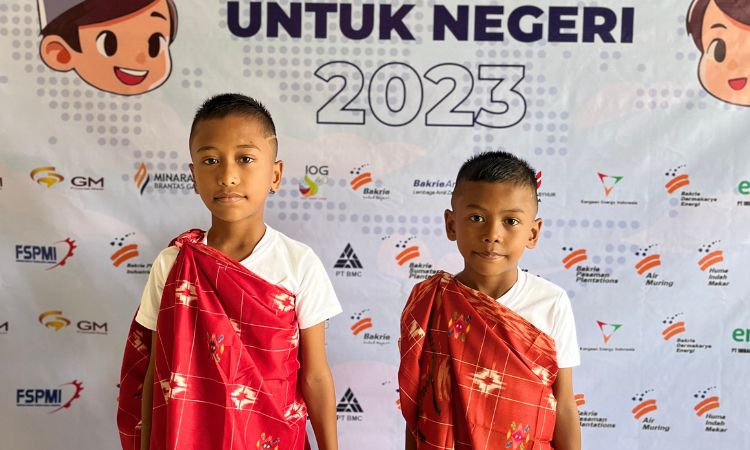 Kemeriahan Program Akhir Tahun Kolaborasi Bakrie Amanah dan PT Gorontalo Minerals
