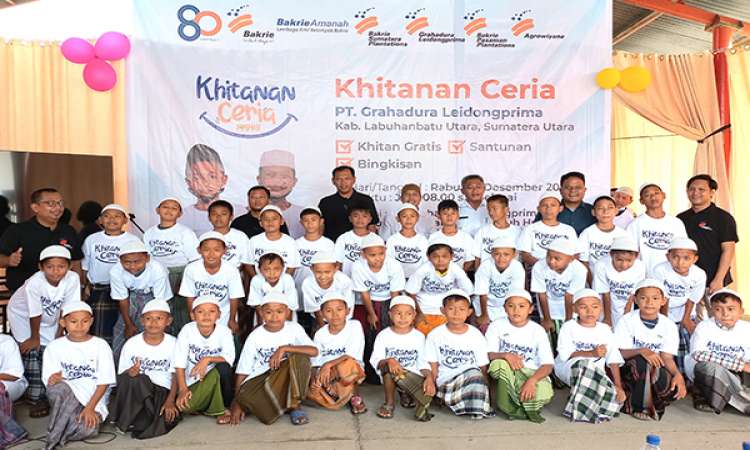 PT Grahadura Leidongprima Bersama Bakrie Amanah Gelar Khitanan Ceria