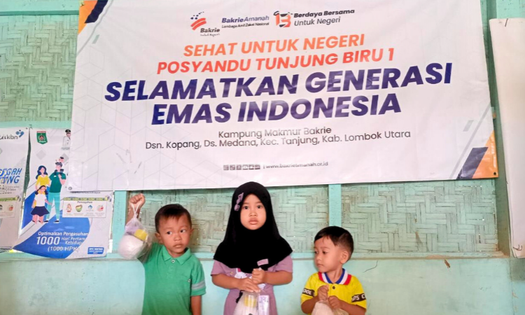 Gelar Kegiatan Posyandu: Posyandu Tunjungan Biru 1, Binaan LAZNAS Bakrie Amanah