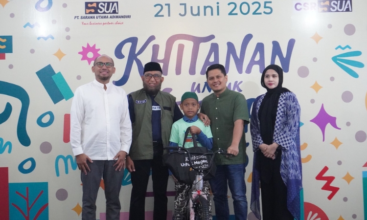 PT Sarana Utama Adimandiri dan Bakrie Amanah Gelar Khitanan Massal untuk 150 Anak di Jakarta Selatan