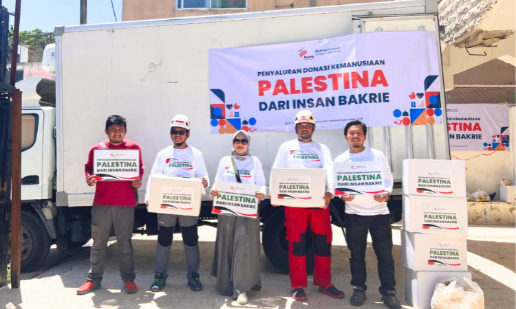 LAZNAS Bakrie Amanah Distribusikan Bantuan Bagi Pengungsi Palestina di Yordania