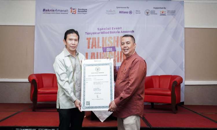 LAZNAS Bakrie Amanah Gelar Talkshow dan Launching Program Wakaf