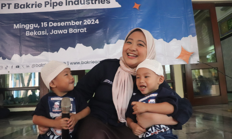 Bakrie Amanah dan PT BPI Gelar Khitanan Massal untuk 100 Anak di Bekasi