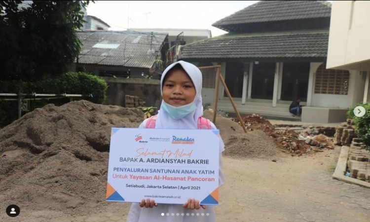 Penyaluran Santunan 500 Yatim Dhuafa di 7 Panti Asuhan