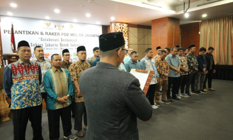 FOZ DK Jakarta Resmi Dilantik, Siap Bekerja untuk Masyarakat 