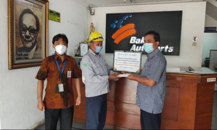 @bakrieamanah dan @bakrieautoparts memberikan bantuan untuk Korban Angin Puting Beliung
