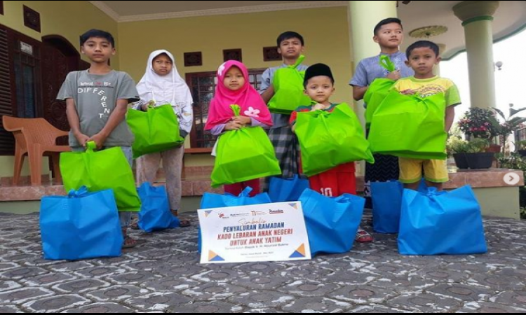 Gebyar Kado Lebaran Anak Negeri (KLAN) Bakrie Amanah hadir di Kota Garut