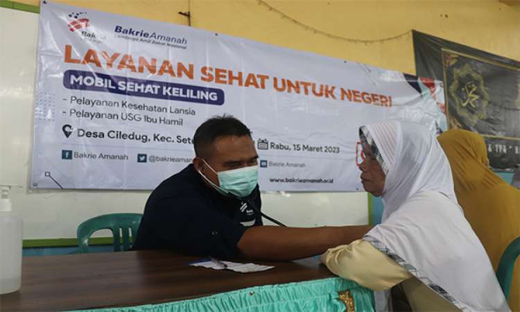 Laznas Bakrie Amanah gelar Layanan Kesehatan Masyarakat