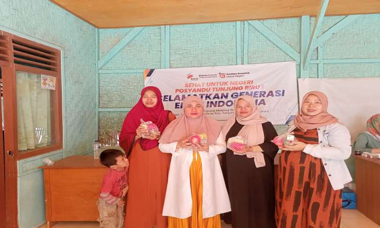 Gelar Kegiatan Posyandu: Posyandu Tunjungan Biru 1 binaan LAZNAS Bakrie Amanah 