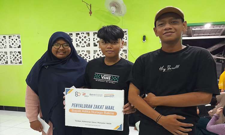 Kegiatan Ramadan Bakrie Amanah Penyaluran Zakat Maal Di Tarakan Kalimantan Utara