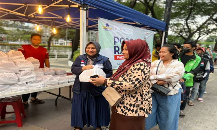 Pendistribusian Lanjutan Paket Buka Puasa untuk Masyarakat di Pojok Ramadan
