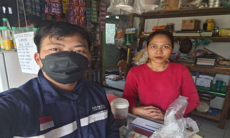Kunjungan dan Monitoring Penerima Manfaat Program Warung Untuk Negeri