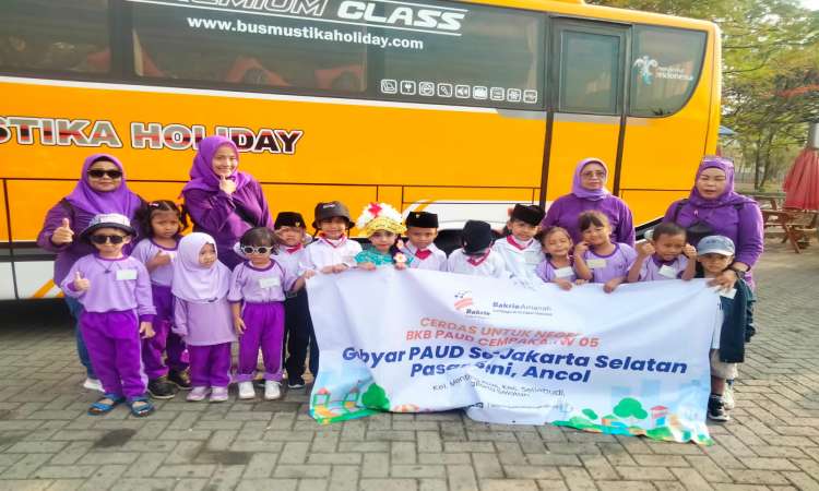 BKB PAUD CEMPAKA binaan LAZNAS Bakrie Amanah mengikuti Gebyar PAUD Se-Jaksel