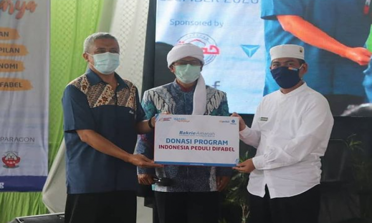 Sinergi kolaborasi Bakrie Amanah dengan DT Peduli bangkitkan semangat penyandang disabilitas