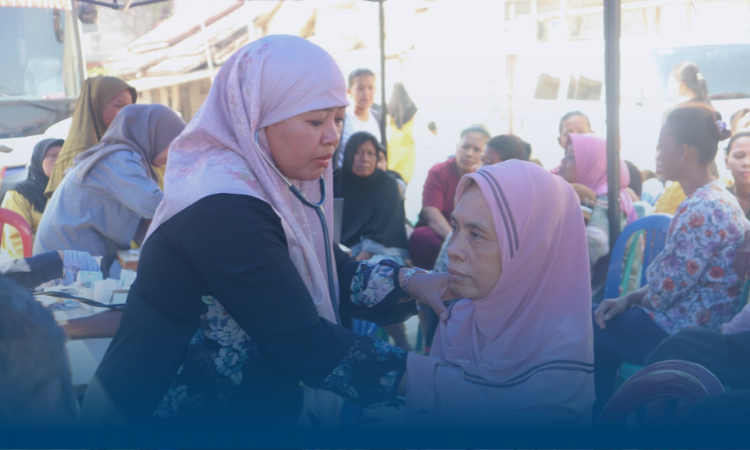 Tingkatkan Akses Kesehatan di Kampung Dadap, Bakrie Amanah Adakan Layanan Kesehatan Gratis Rutin