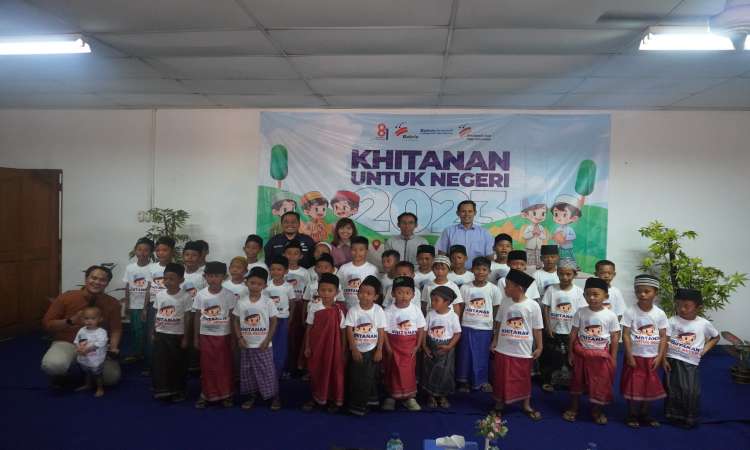 Momen Penuh Haru Bakrie Amanah &amp; South East Asia Pipe Industries di Program Khitanan Untuk Negeri 2023