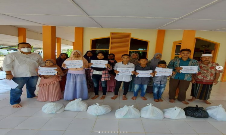 Bakrie Amanah Zakat Bapak Arya Bakrie di Sumatera Barat