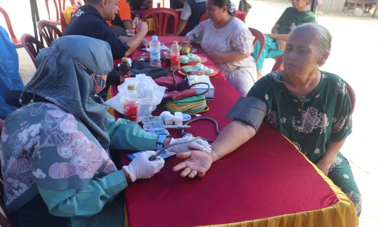 Bakrie Amanah kembali menggelar Layanan Kesehatan Masyarakat di Kampung Dadap secara rutin