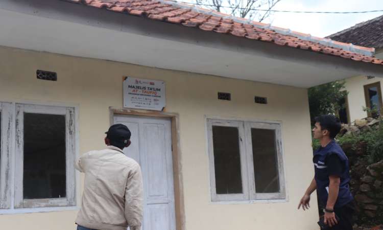 LAZNAZ Bakrie Amanah Lakukan Monitoring Program Recovery Cianjur di Kampung Balandongan