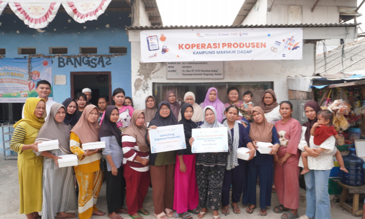 Bakrie Amanah Resmikan Koperasi Produsen Kampung Makmur Dadap dan Salurkan Bantuan Modal Usaha untuk 30 UMKM