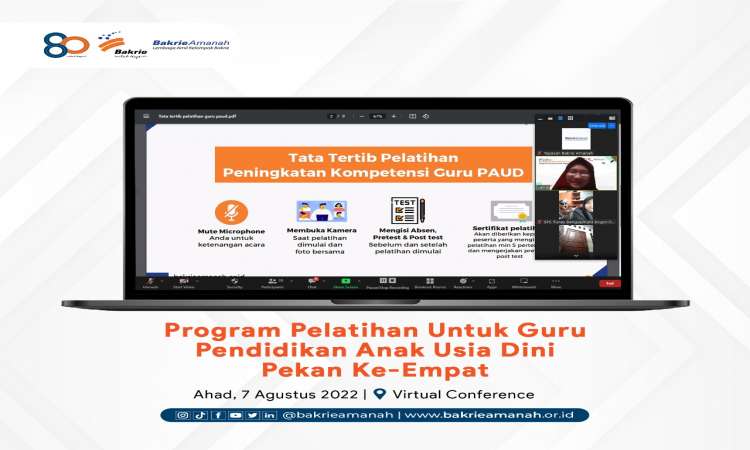 Program Pelatihan Untuk Guru Pendidikan Anak Usia Dini Prkan Keempat