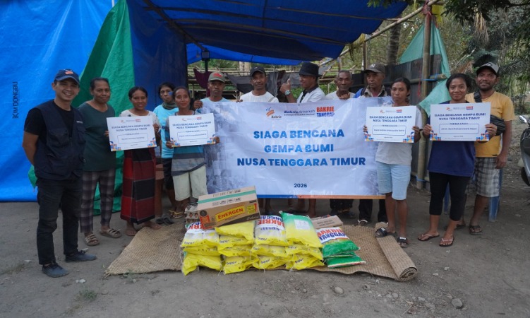 Bakrie Amanah Bergerak Bantu Penyintas Gempa di Nagekeo, Hadirkan Layanan Kesehatan hingga Dapur Umum